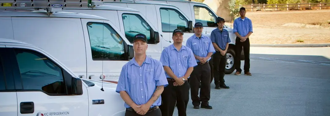 KIC Refrigeration crew ready for Mini Split Repair jobs across Shafter